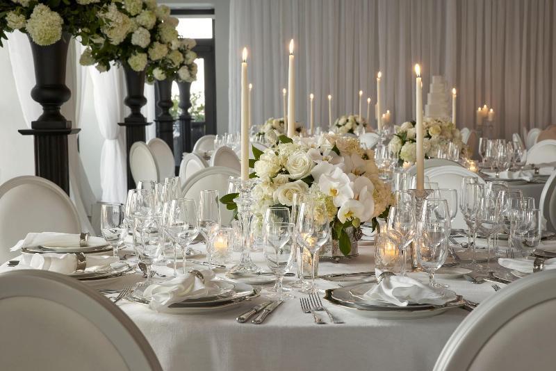 Hotel Riggs Washington Dc Zewnętrze zdjęcie A table set for a formal dinner