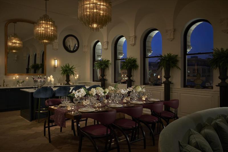 Hotel Riggs Washington Dc Zewnętrze zdjęcie The interior of the restaurant